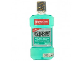 Listerine dientes y encías menta 500ml