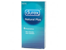 Durex preservativos Natural Plus easy on 6u