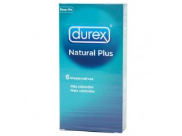 PRESERVA.DUREX NATURAL PLUS EASY ON 6UND