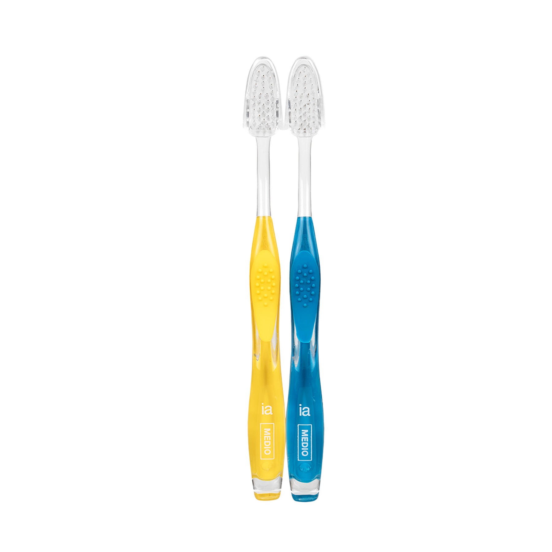 Interapothek cepillo dental medio pack 2uds