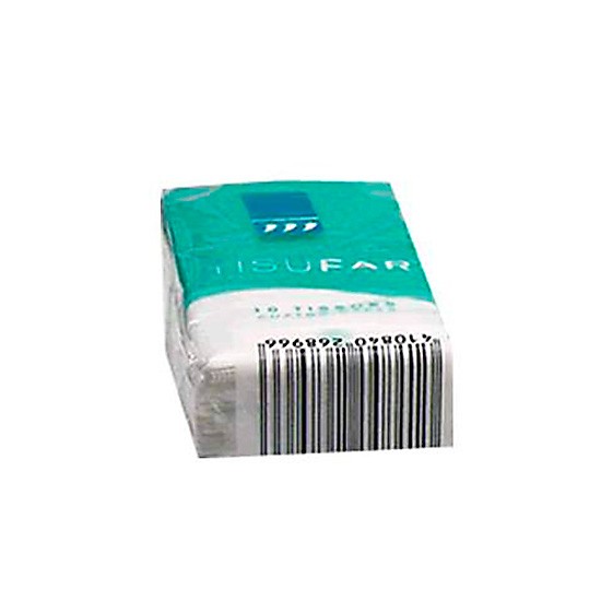 Tisufar Pañuelos tisufar bolsillo 3 capas 10u
