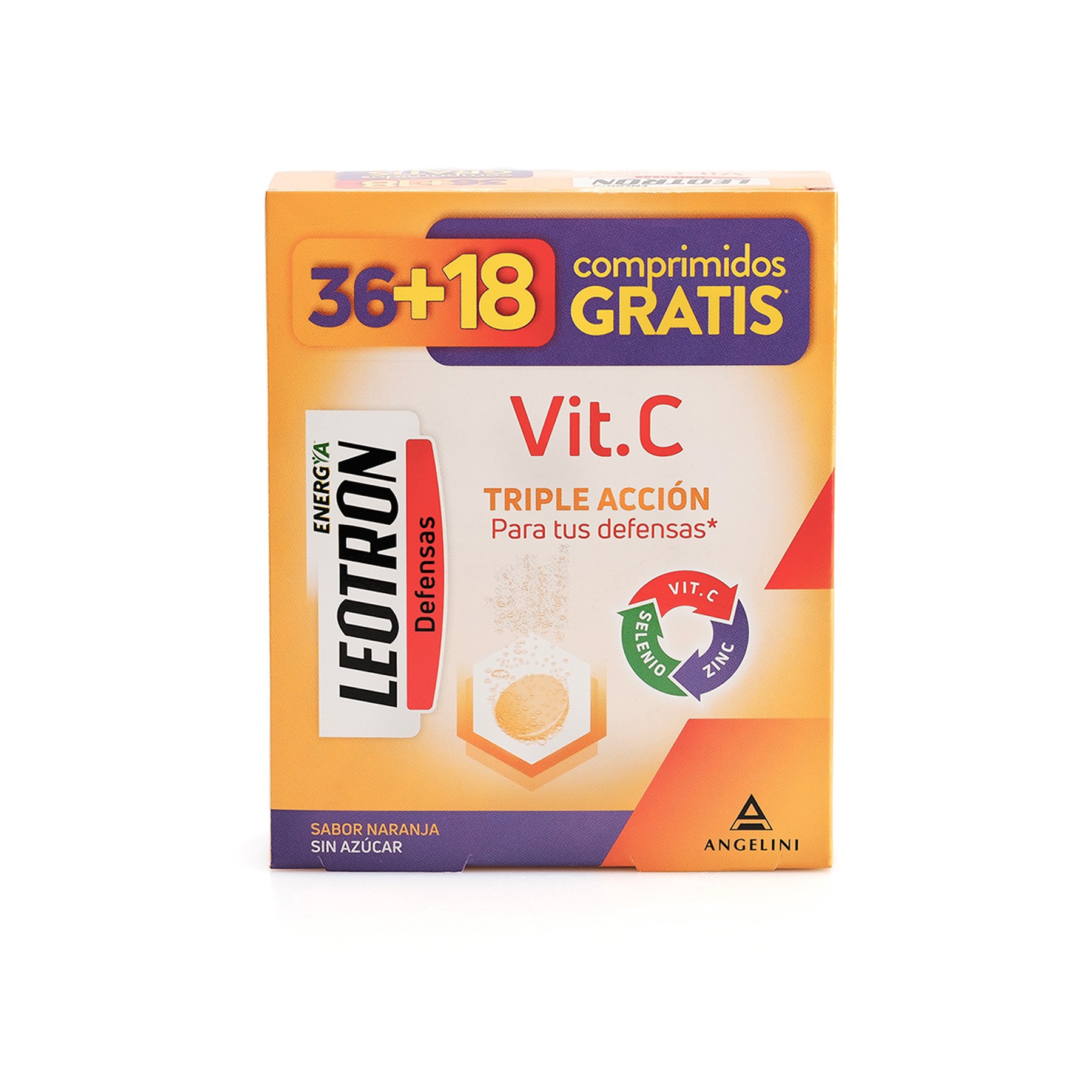 Leotrón vitamina C 36 comprimidos + 18 comprimidos Leotrón vitamina C 36 comprimidos + 18 comprimidos