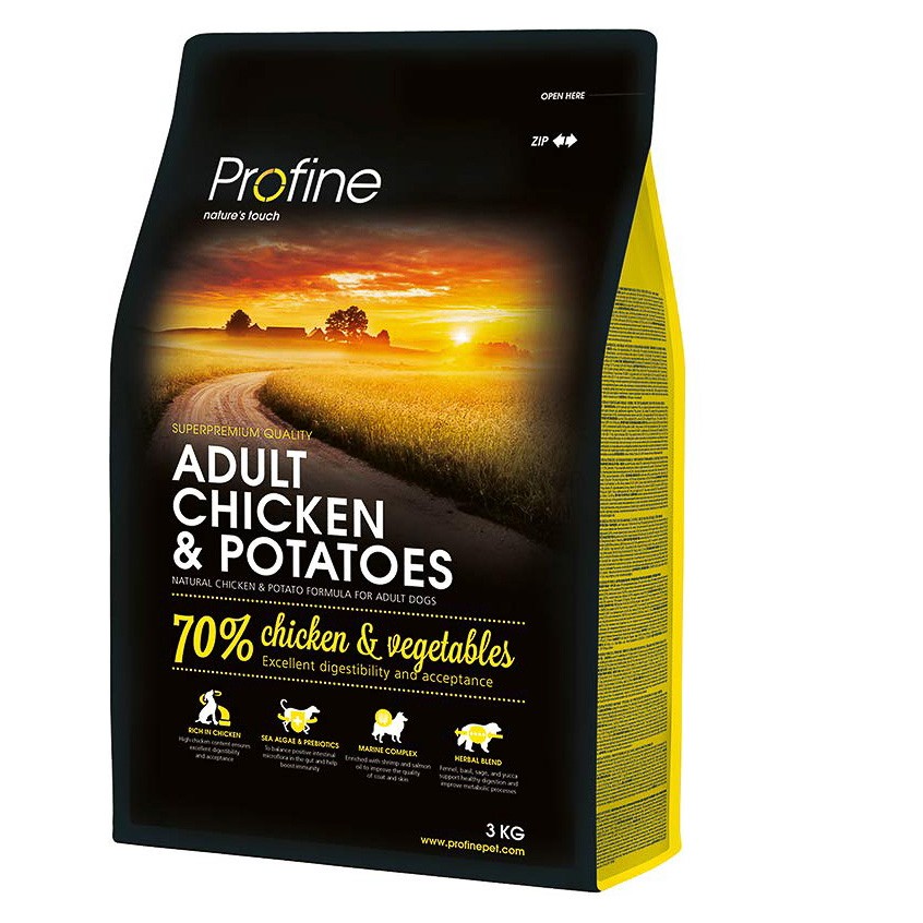 Profine Adult Chicken pienso para perros de todas las edades 3kg Profine Adult Chicken pienso para perros de todas las edades 3kg