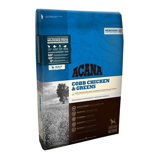 Acana cobb chicken&greens 6kg Acana cobb chicken&greens 6kg
