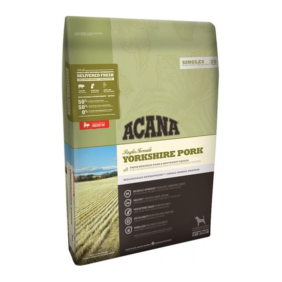 Acana pork butternut squash pienso para perros con cerdo 6kg