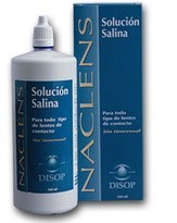 Naclens Solución salina para lentes de contacto 360ml