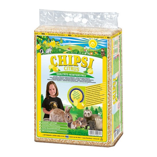 Chipsi Chipsi classic citrus 60 lt. Chipsi Chipsi classic citrus 60 lt.
