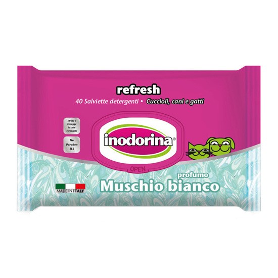 Inodorina toallitas refresh musgo 40ud Inodorina toallitas refresh musgo 40ud
