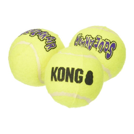 Kong squeaker tennis ball (3 pack) small Kong squeaker tennis ball (3 pack) small