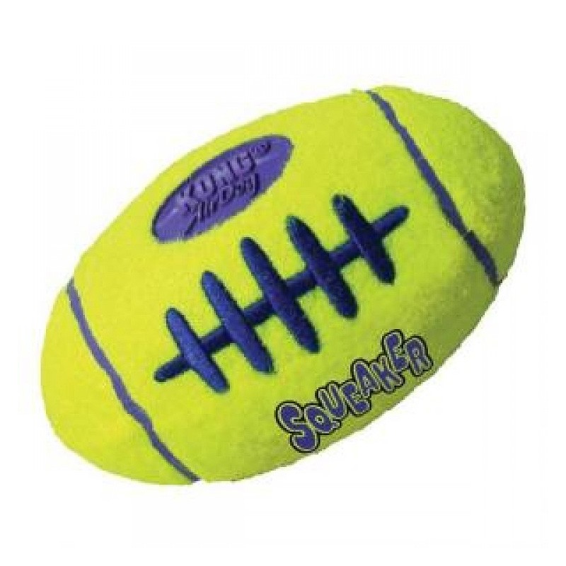 Kong juguete air squeaker football mediano Kong juguete air squeaker football mediano