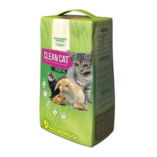 Clean Cat Clean cat vegetal 10kg Clean Cat Clean cat vegetal 10kg