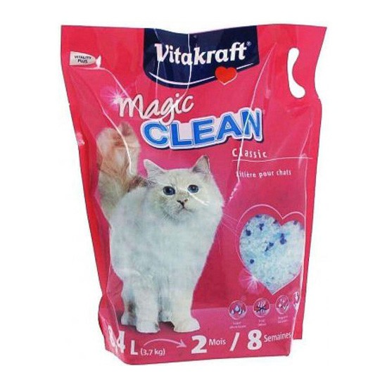 Magic Clean perlas de sílice envase 4,2 litros 1,85kg Magic Clean perlas de sílice envase 4,2 litros 1,85kg