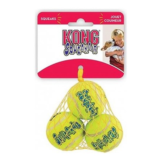 Kong Air kong squeaker tennis ball extra smal Kong Air kong squeaker tennis ball extra smal
