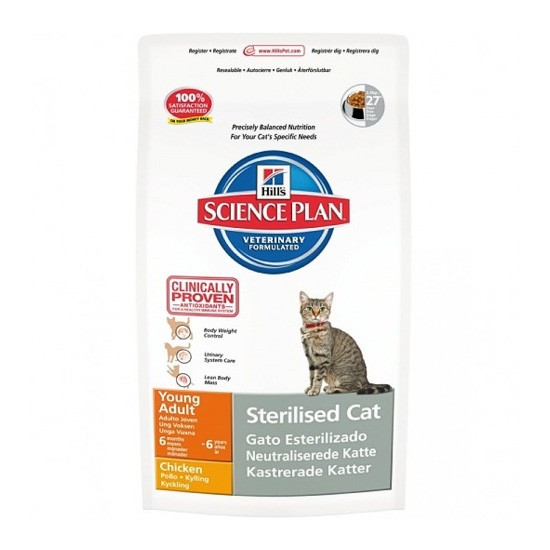 Hills science young cat sterilise 3,5kg Hills science young cat sterilise 3,5kg