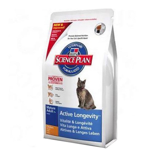 Hill’s Science Plan Active Longevity 7+ Mature Adult Pollo Hill’s Science Plan Active Longevity 7+ Mature Adult Pollo