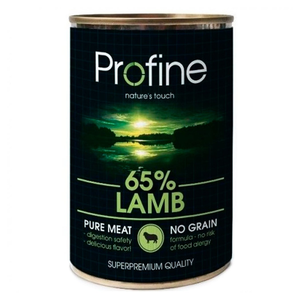 Profine lata de cordero, comida húmeda para mascotas 6 x 400g Profine lata de cordero, comida húmeda para mascotas 6 x 400g