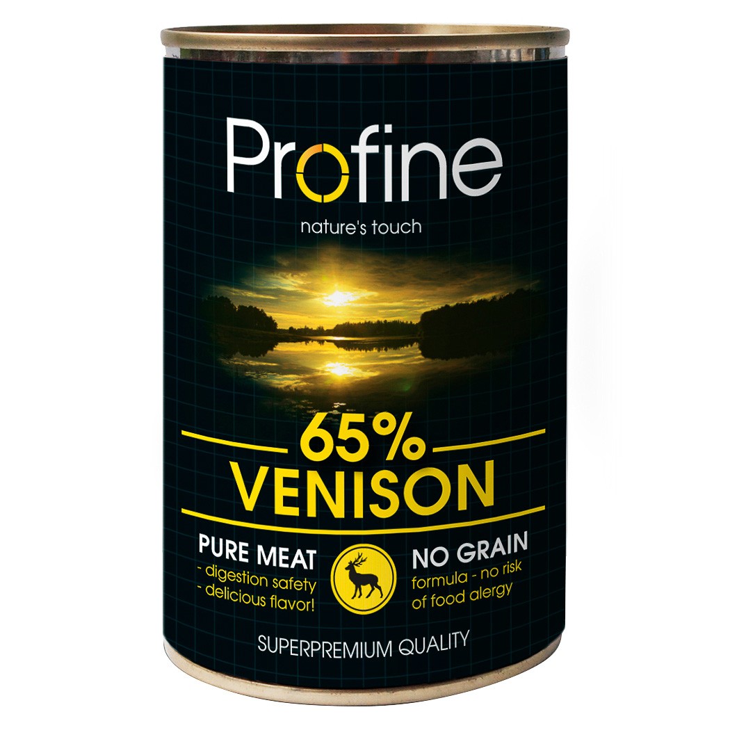 Profine lata de venado y pollo, comida húmeda para perros 6 x 400g Profine lata de venado y pollo, comida húmeda para perros 6 x 400g