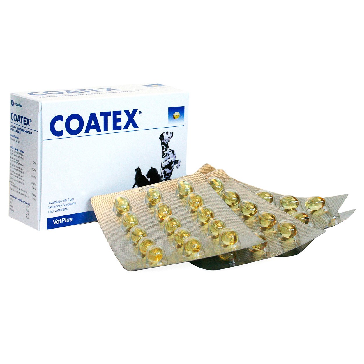 Vetplus coatex 60 cápsulas Vetplus coatex 60 cápsulas