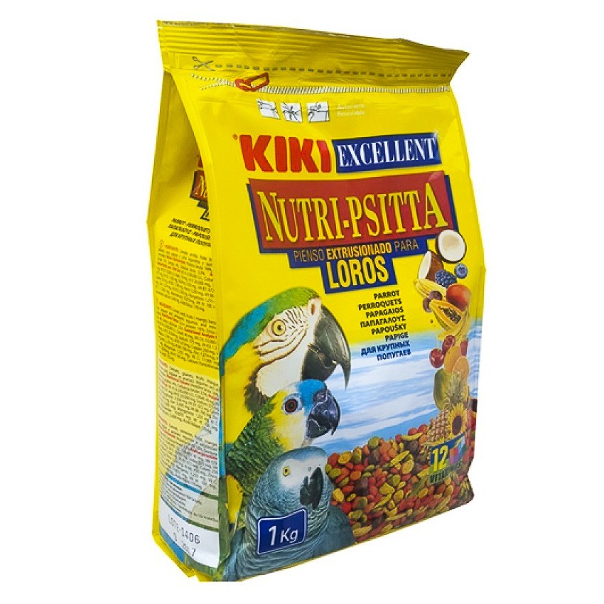 Kiki nutri-psitta para loros 1kg Kiki nutri-psitta para loros 1kg