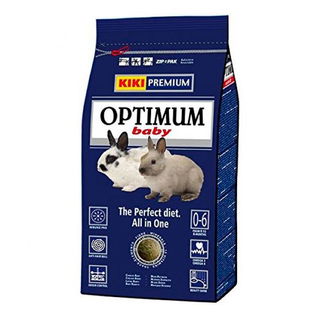 Kiki optimum conejos baby 600 g Kiki optimum conejos baby 600 g