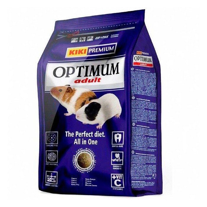 Kiki optimum cobayas adult 600 g Kiki optimum cobayas adult 600 g
