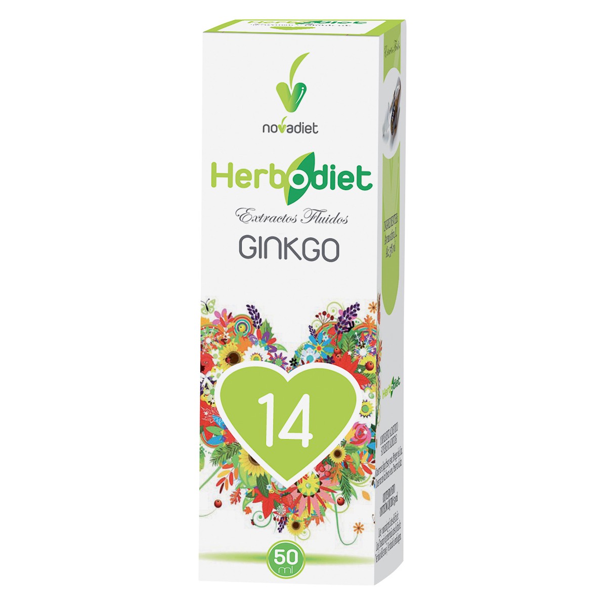 Novadiet Herbodiet extracto fluido de Ginkgo 50ml Novadiet Herbodiet extracto fluido de Ginkgo 50ml