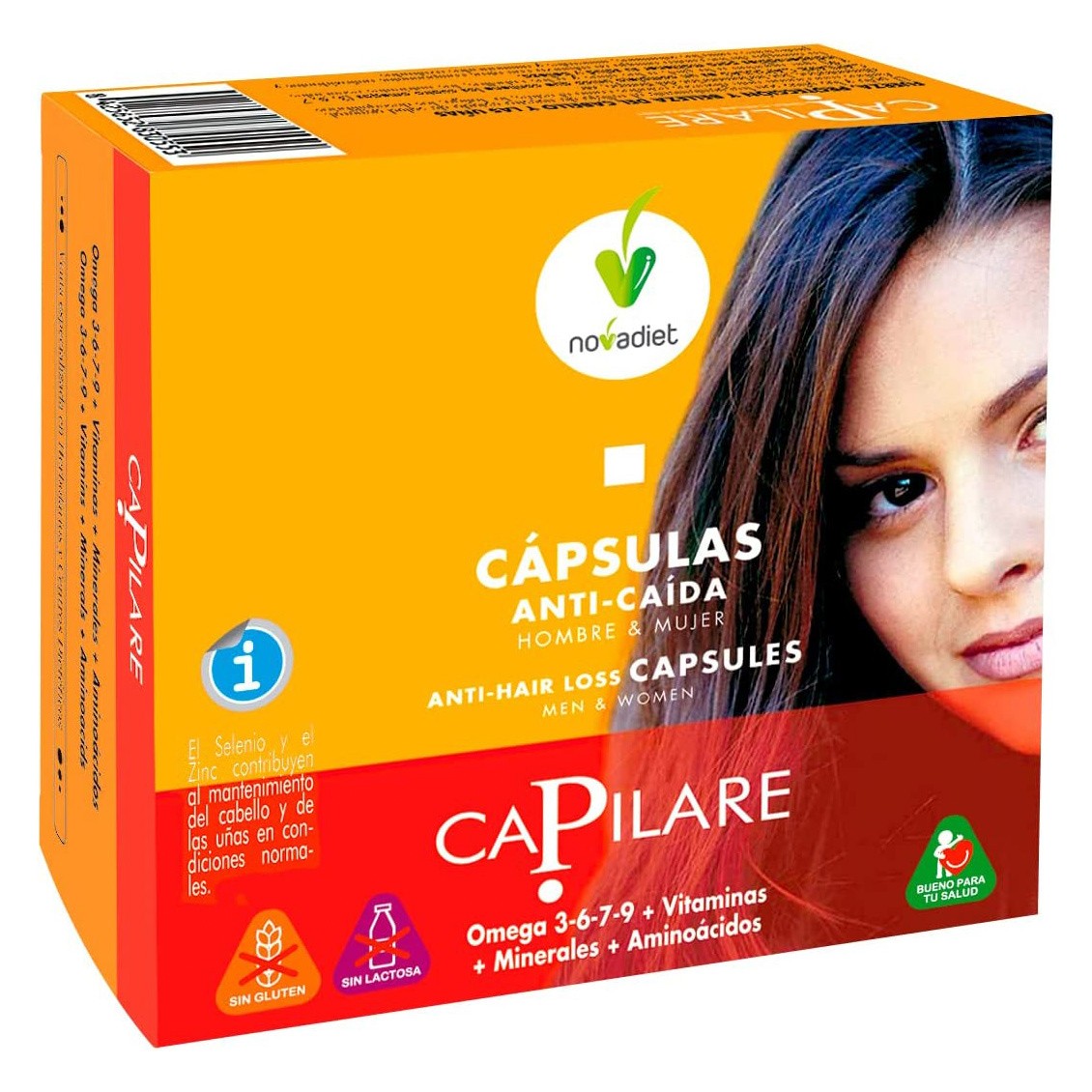 Novadiet Capilare cápsulas anticaída 60u Novadiet Capilare cápsulas anticaída 60u