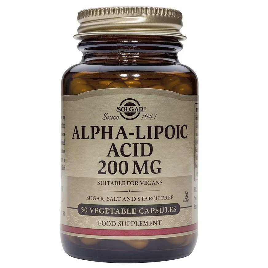 Solgar Ácido Alfa-Lipoico 60 mg 30 cápsulas vegetales Solgar Ácido Alfa-Lipoico 60 mg 30 cápsulas vegetales