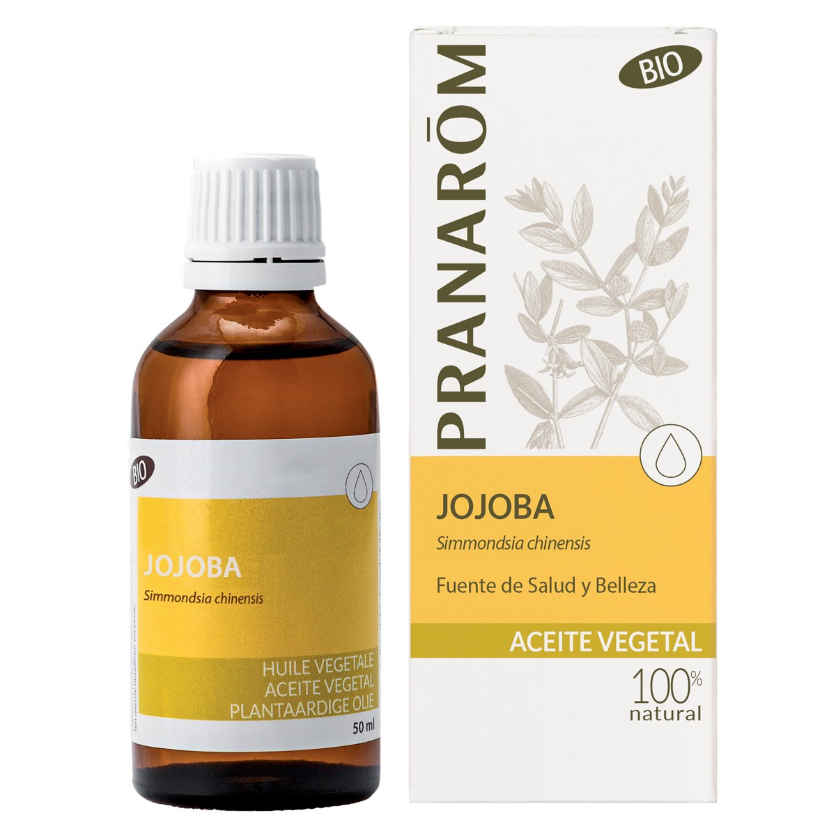 Aceites vegetales jojoba bio eco 50 ml Aceites vegetales jojoba bio eco 50 ml