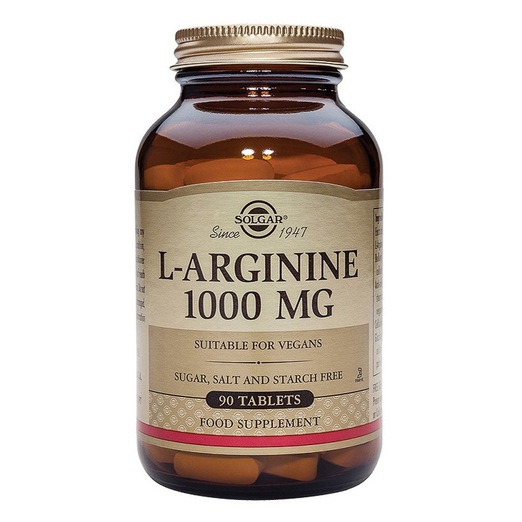 Solgar L-Arginina 1000 mg 90 comprimidos Solgar L-Arginina 1000 mg 90 comprimidos