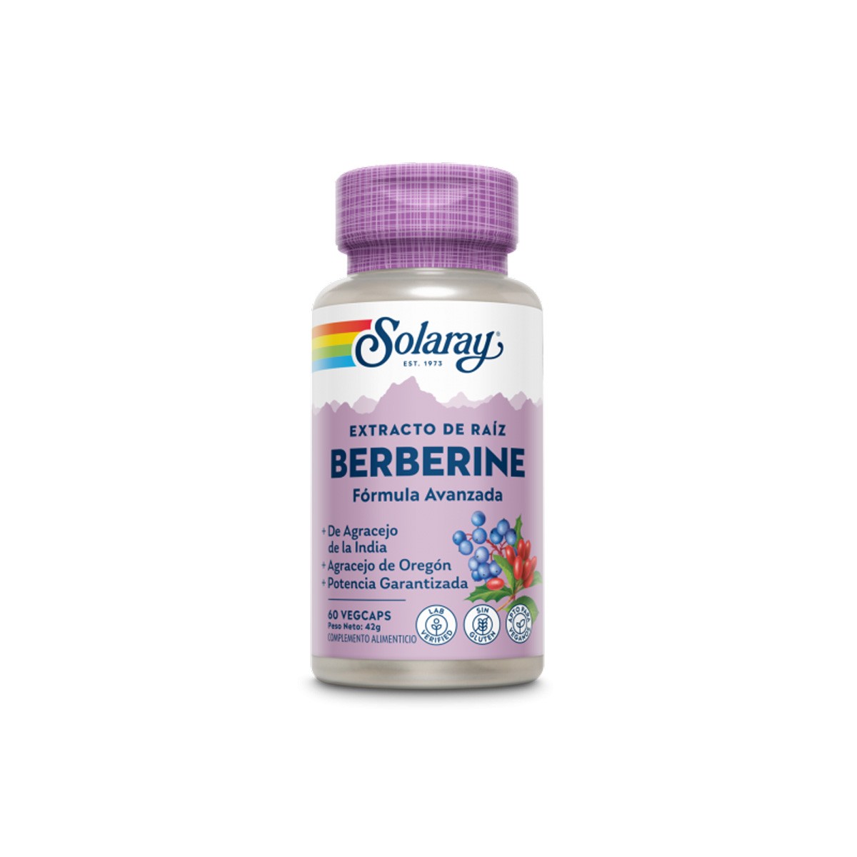 Solaray Berberine 60 Cápsulas Vegetales Solaray Berberine 60 Cápsulas Vegetales