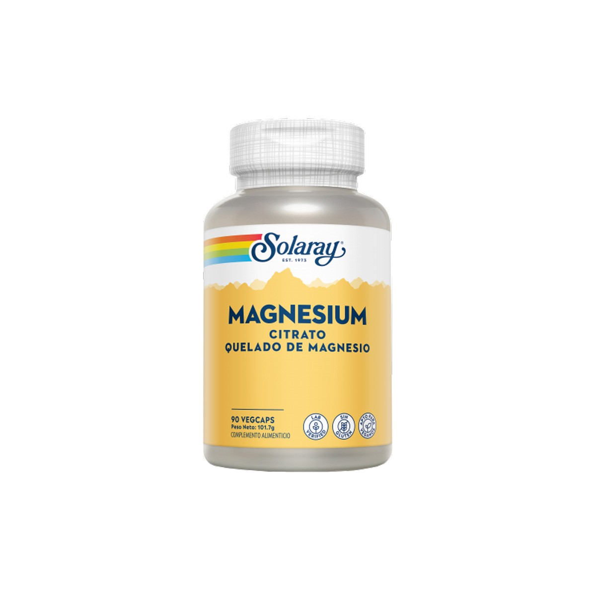 Solaray Magnesium Citrato 90 Cápsulas Solaray Magnesium Citrato 90 Cápsulas