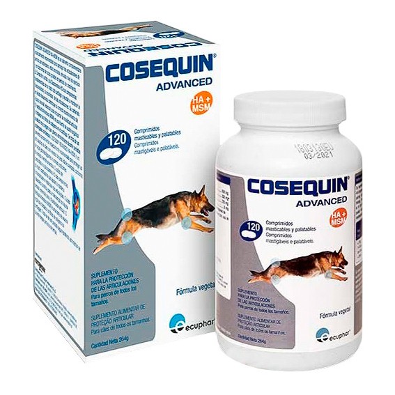 Ecuphar Cosequin Advance MSM HA 120 comprimidos Ecuphar Cosequin Advance MSM HA 120 comprimidos