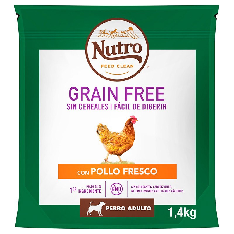 Nutro grain free adulto mini pollo 1,4 kg Nutro grain free adulto mini pollo 1,4 kg