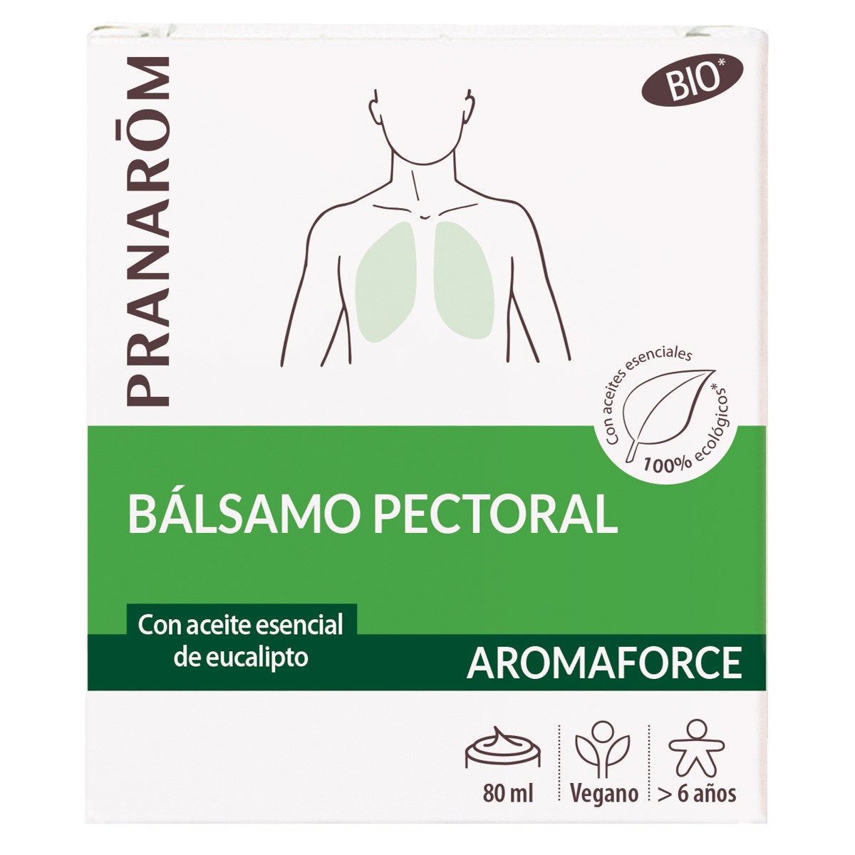 Aromaforce pectoral balsamo bio 80 ml