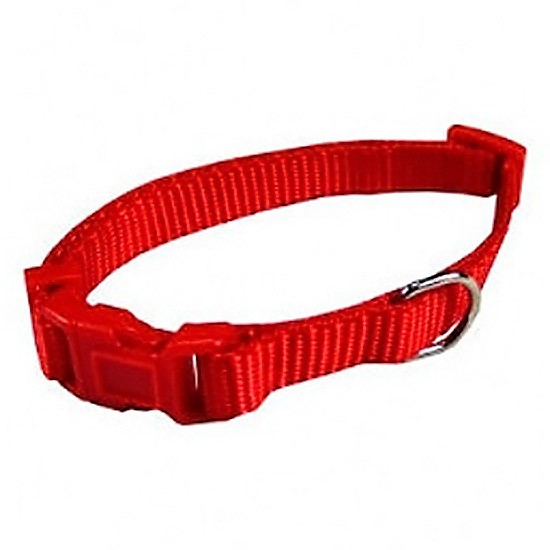 Papillón collar ajustable nylon 10 mm x 20-30 cm rojo Papillón collar ajustable nylon 10 mm x 20-30 cm rojo