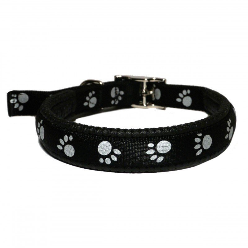 Rosewood collar reflec huellas negro 60 cm x 25 mm Rosewood collar reflec huellas negro 60 cm x 25 mm