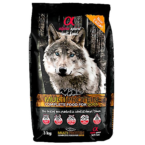 Alpha spirit semihumedo multiprotein 3 kg Alpha spirit semihumedo multiprotein 3 kg