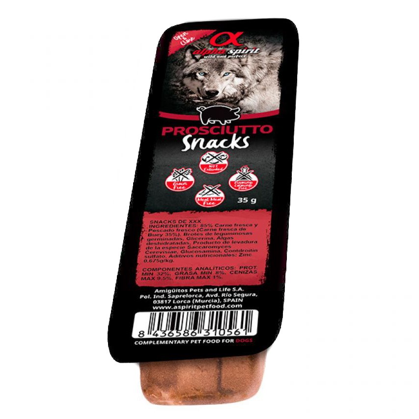 Alpha snack tacos perro jamon 35gr x 16 Alpha snack tacos perro jamon 35gr x 16