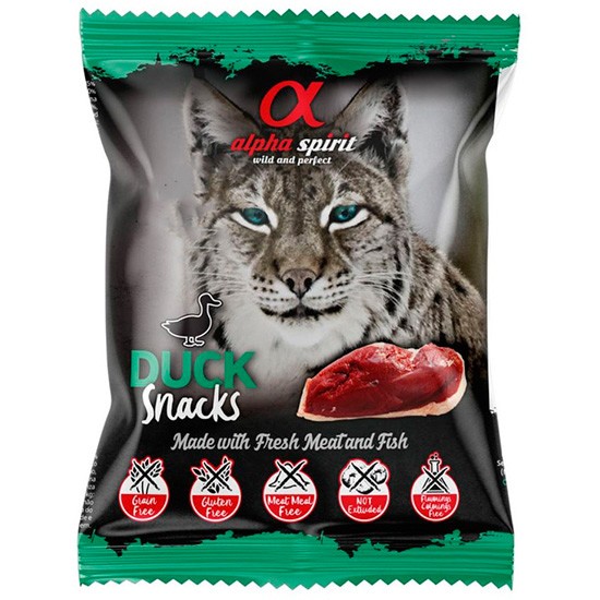 Alpha Spirit snack tacos gato pato 50 gr (24 uds) Alpha Spirit snack tacos gato pato 50 gr (24 uds)