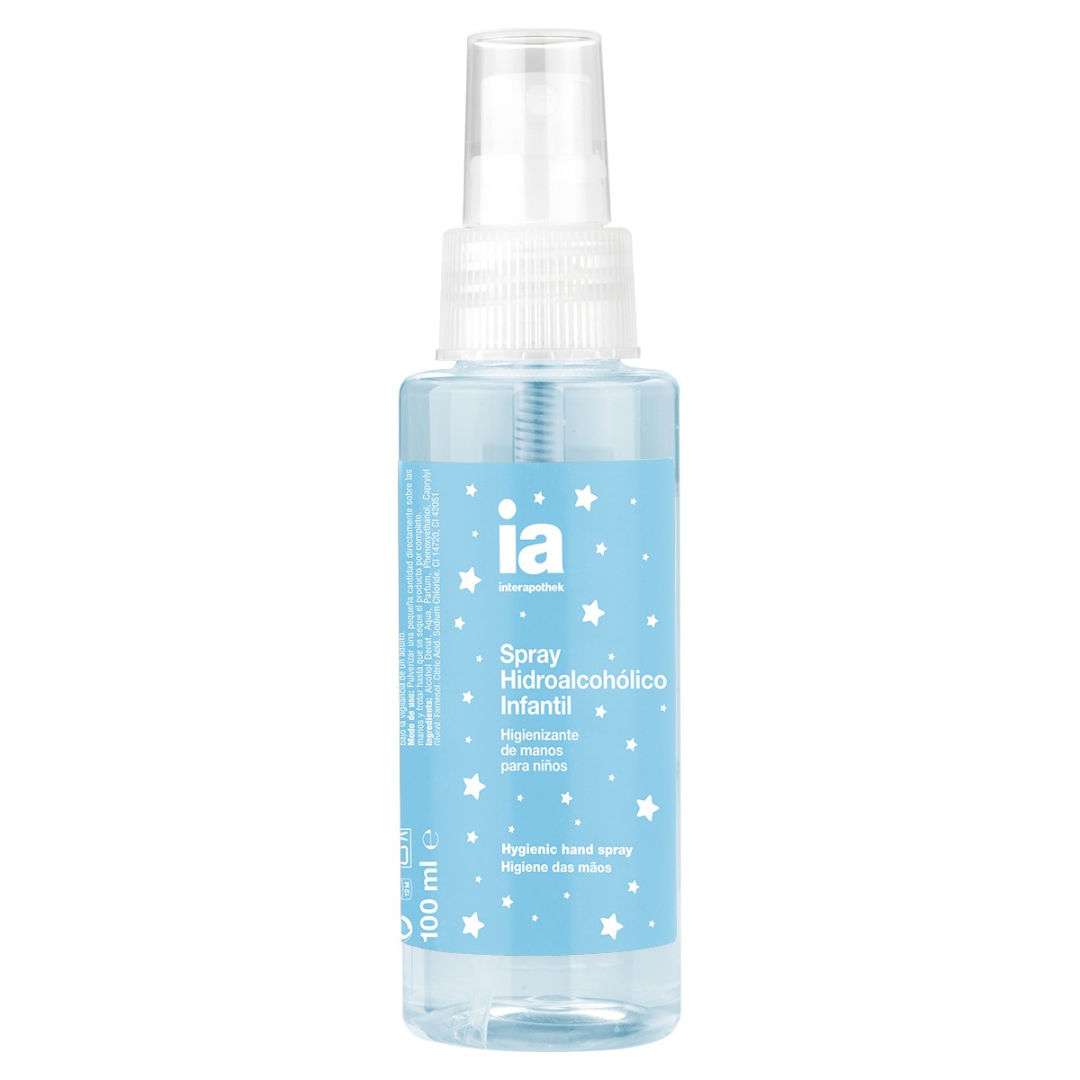 Interapothek Spray Hidroalcohólico infantil 100ml Interapothek Spray Hidroalcohólico infantil 100ml