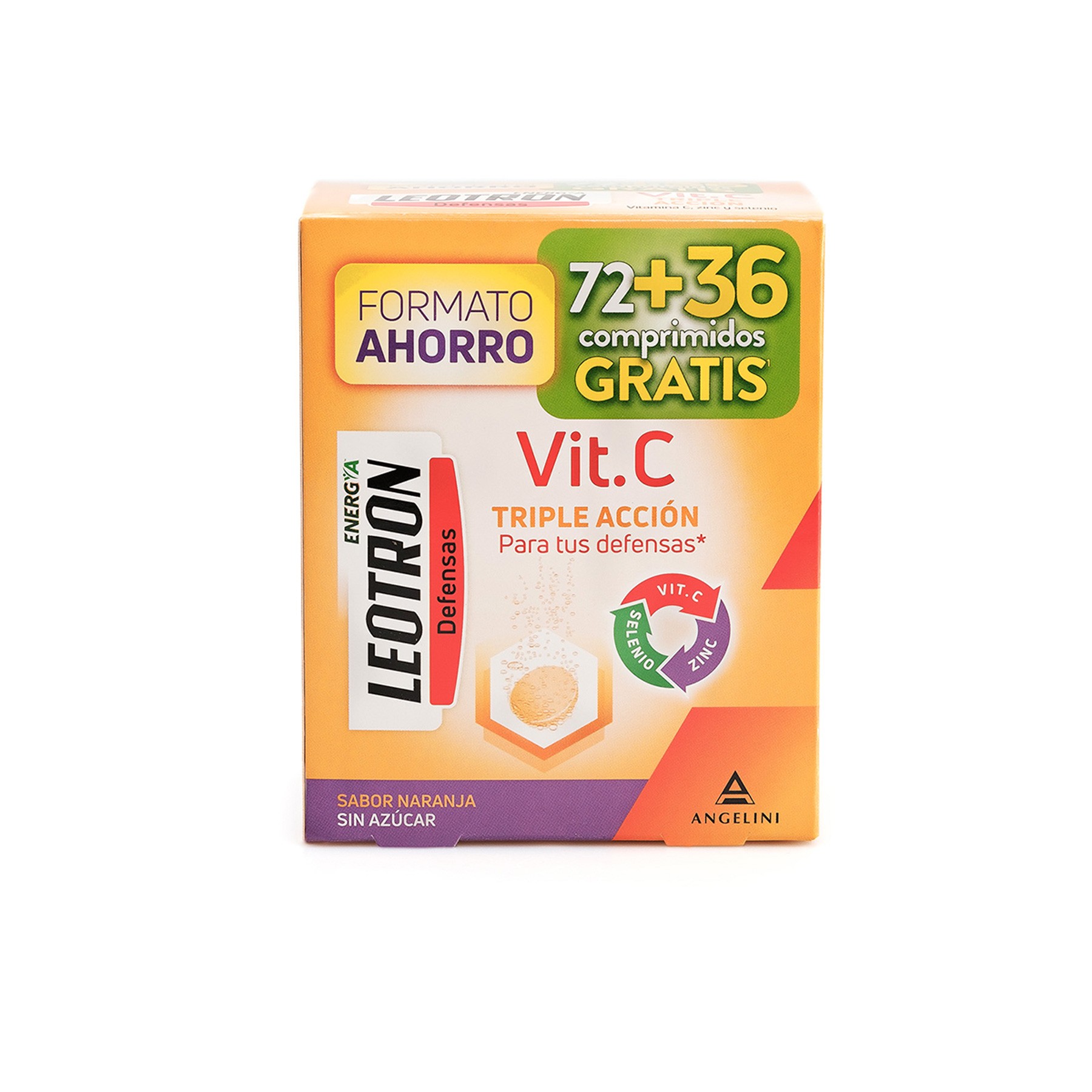 Leotron vitamina C 72+ 36u Leotron vitamina C 72+ 36u