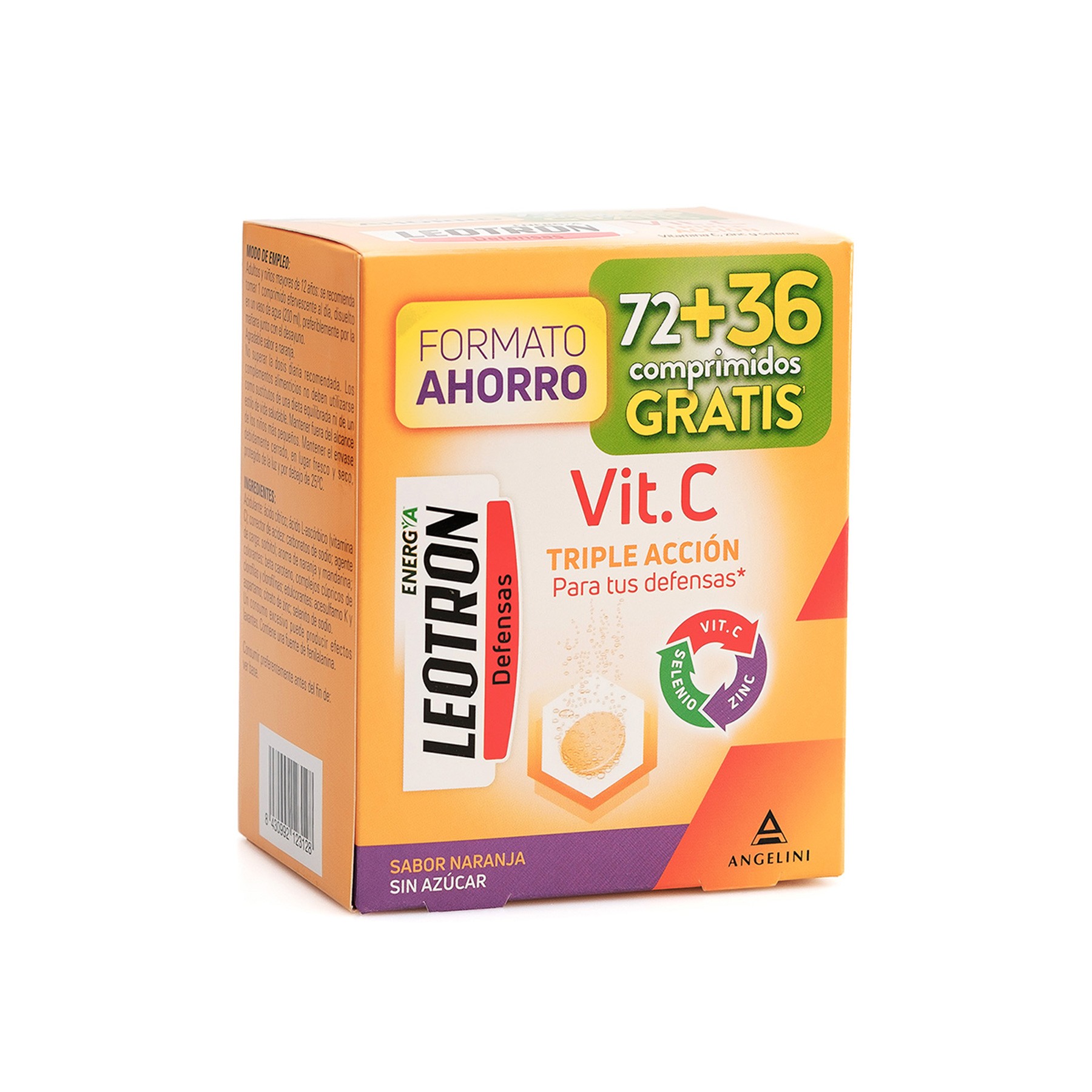 Leotron vitamina C 72+ 36u Leotron vitamina C 72+ 36u