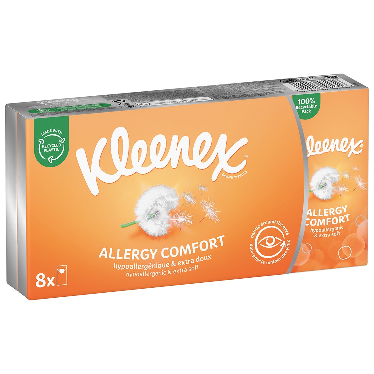 Kleenex Allergy Comfort pañuelos 8u Kleenex Allergy Comfort pañuelos 8u
