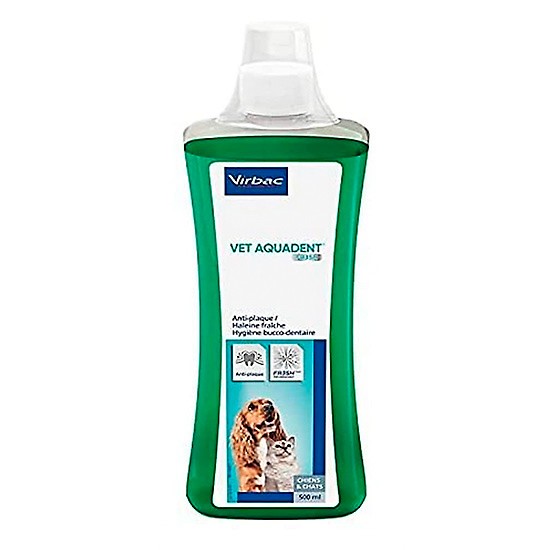 Virbac Vet Aquadent Fresh 500ml verde Virbac Vet Aquadent Fresh 500ml verde