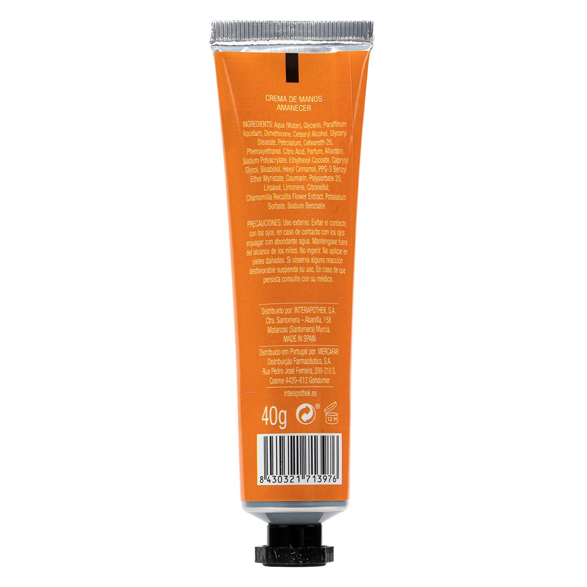 Interapothek crema de manos solidaria amanecer 40g Interapothek crema de manos solidaria amanecer 40g