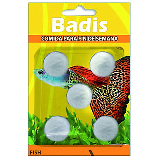 Badis bloque de comida para peces fin de semana 1u Badis bloque de comida para peces fin de semana 1u
