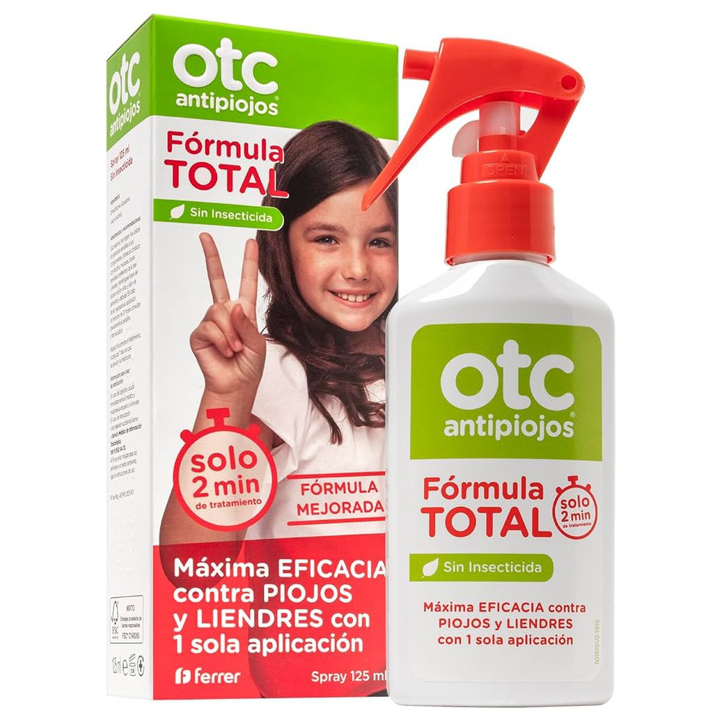 OTC Antipiojos Fórmula Total y liendrera 125ml OTC Antipiojos Fórmula Total y liendrera 125ml