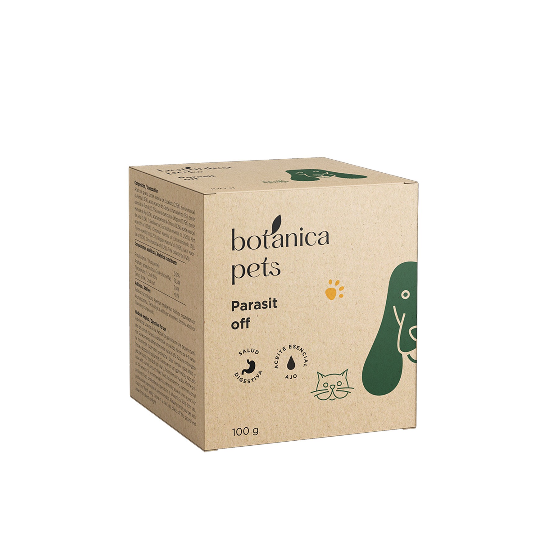 Botánica Pets Parasit off 100gr Botánica Pets Parasit off 100gr