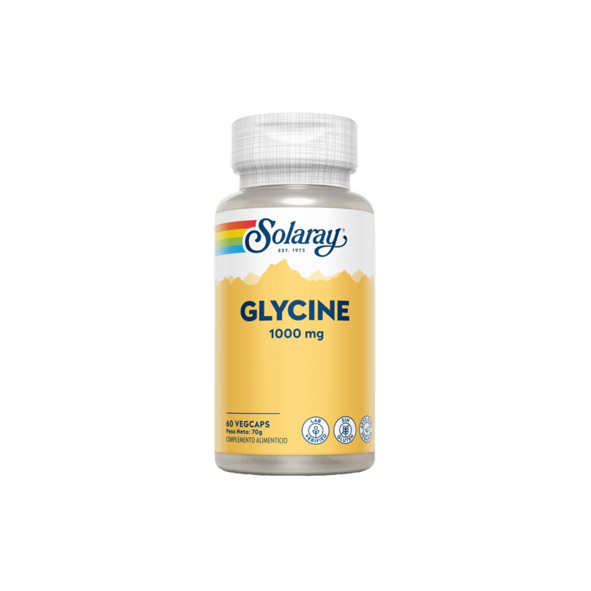 Solaray Glycine 1000 mg 60 cápsulas Solaray Glycine 1000 mg 60 cápsulas